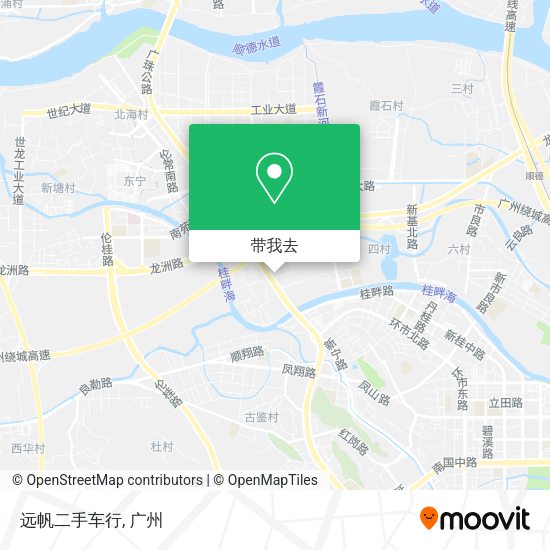 远帆二手车行地图