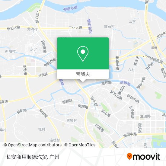 长安商用顺德汽贸地图