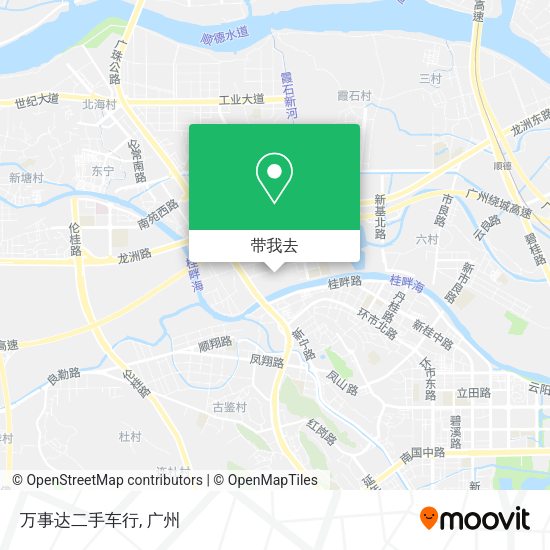 万事达二手车行地图