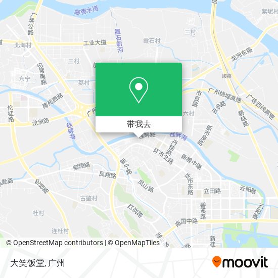 大笑饭堂地图