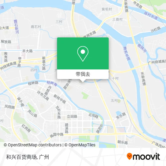 和兴百货商场地图