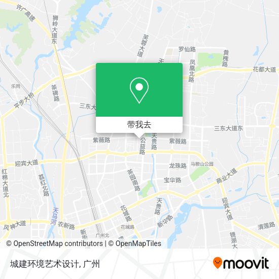 城建环境艺术设计地图