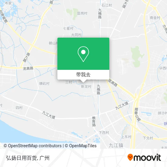 弘扬日用百货地图