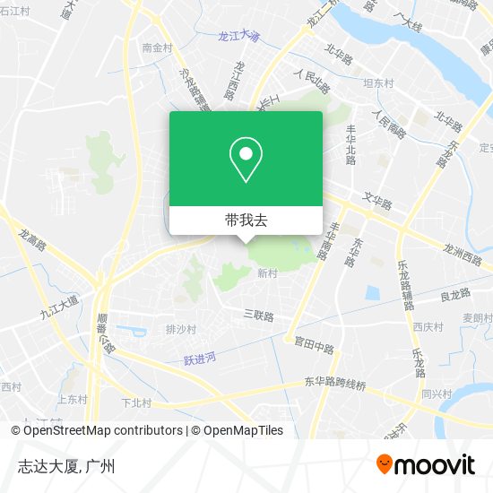 志达大厦地图