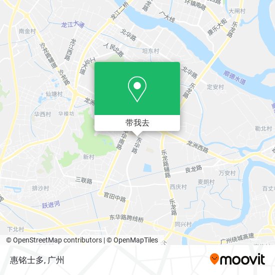惠铭士多地图