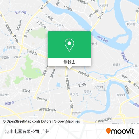 港丰电器有限公司地图