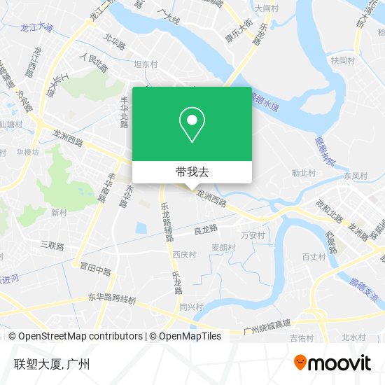 联塑大厦地图