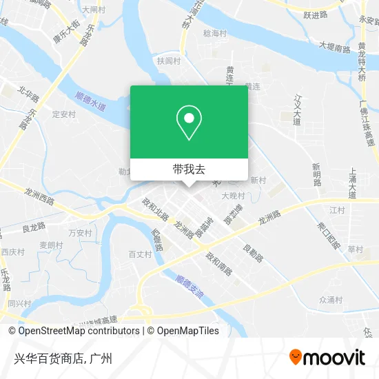 兴华百货商店地图