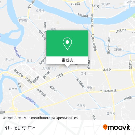 创世纪新村地图