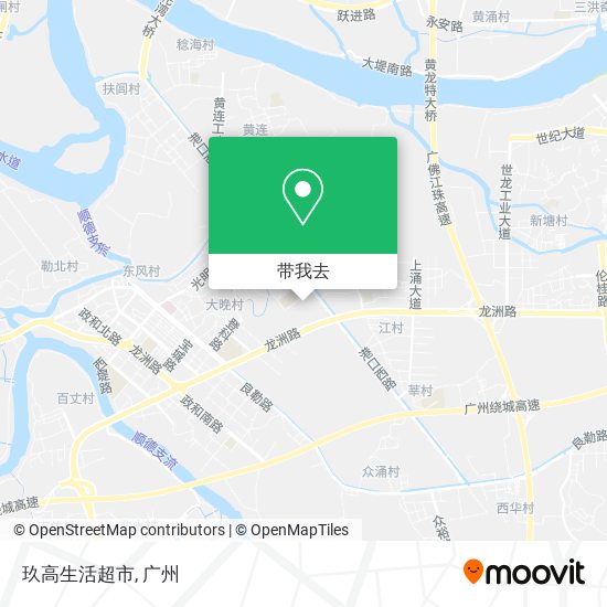 玖高生活超市地图