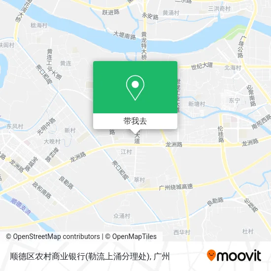 顺德区农村商业银行(勒流上涌分理处)地图