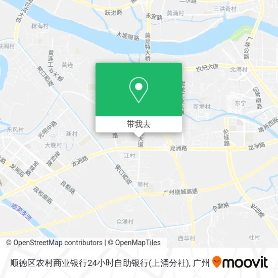 顺德区农村商业银行24小时自助银行(上涌分社)地图