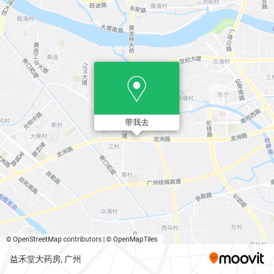 益禾堂大药房地图