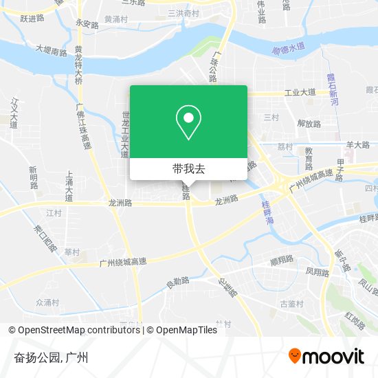 奋扬公园地图