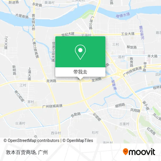 敦本百货商场地图