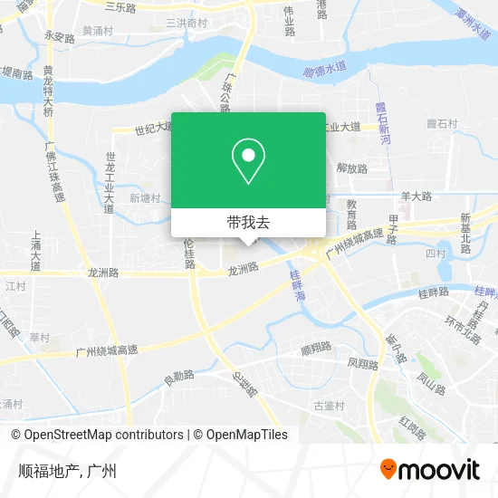 顺福地产地图