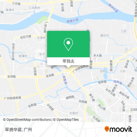 翠拥华庭地图