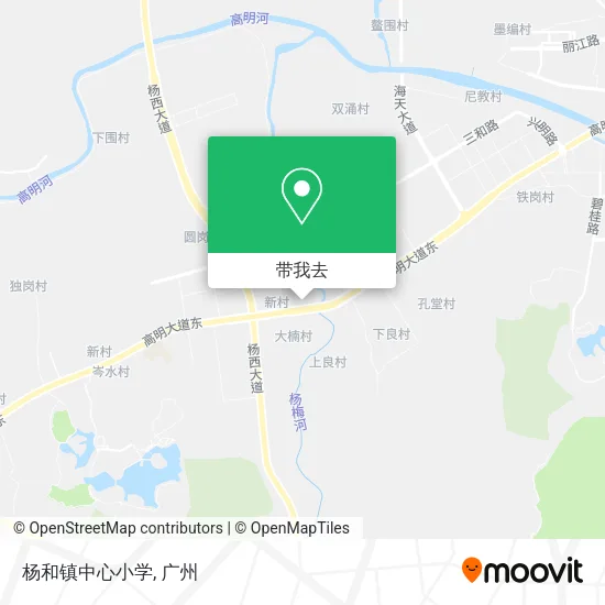 杨和镇中心小学地图