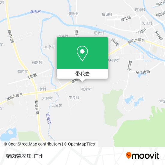 猪肉荣农庄地图
