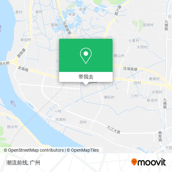 潮流前线地图