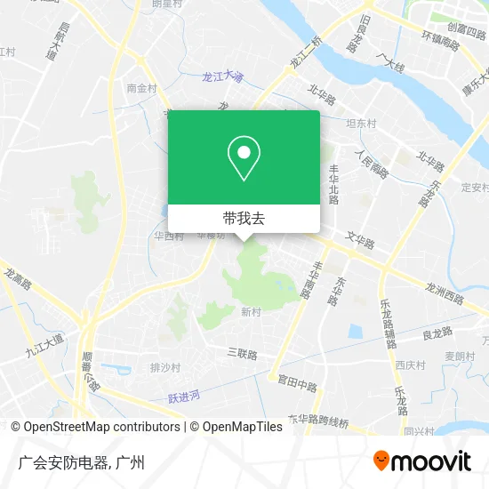 广会安防电器地图
