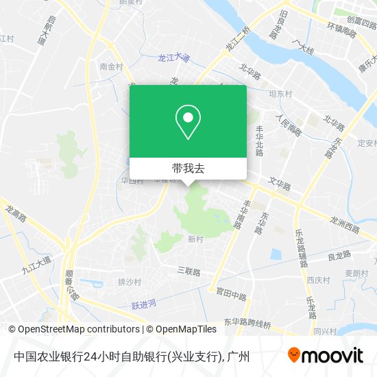 中国农业银行24小时自助银行(兴业支行)地图