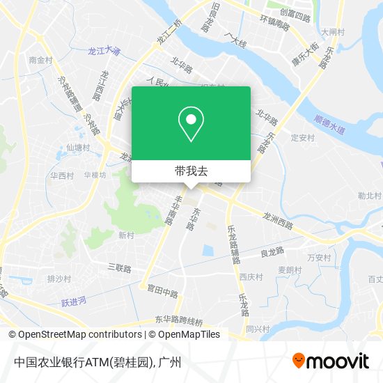 中国农业银行ATM(碧桂园)地图