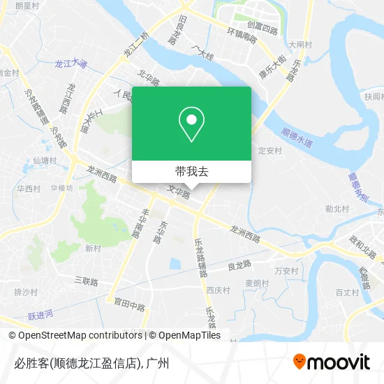 必胜客(顺德龙江盈信店)地图