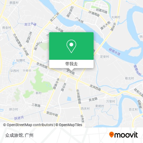 众成旅馆地图