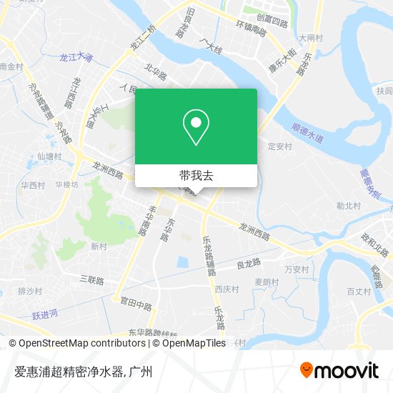 爱惠浦超精密净水器地图
