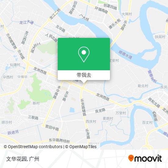 文华花园地图