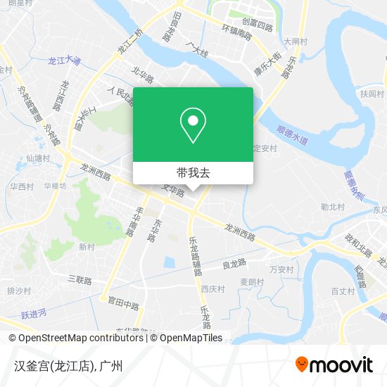 汉釜宫(龙江店)地图
