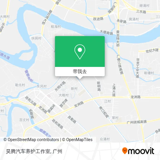 昊腾汽车养护工作室地图