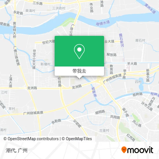 潮代地图