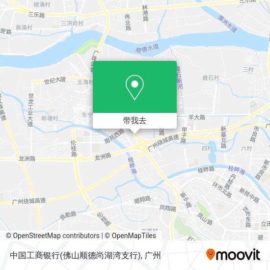 中国工商银行(佛山顺德尚湖湾支行)地图