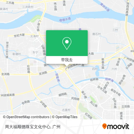 周大福顺德珠宝文化中心地图