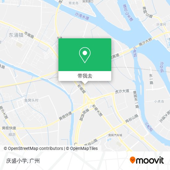 庆盛小学地图