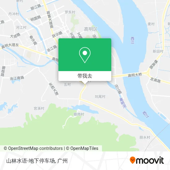 山林水语-地下停车场地图