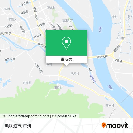 顺联超市地图