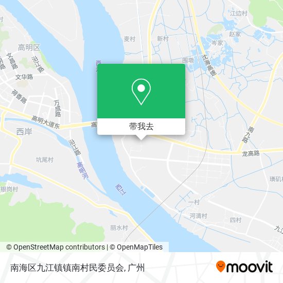 南海区九江镇镇南村民委员会地图
