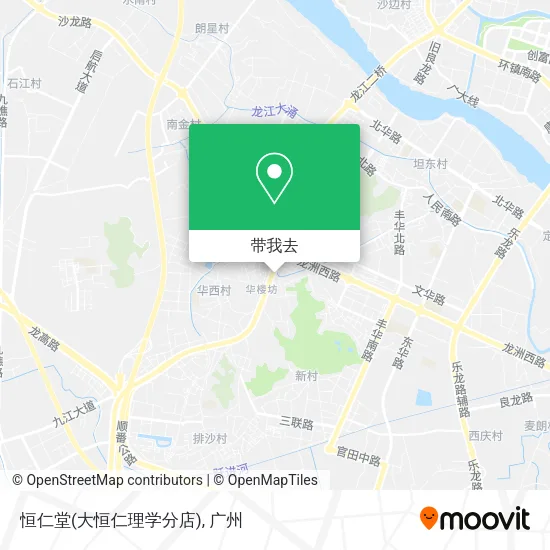 恒仁堂(大恒仁理学分店)地图