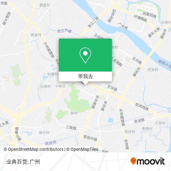 业典百货地图