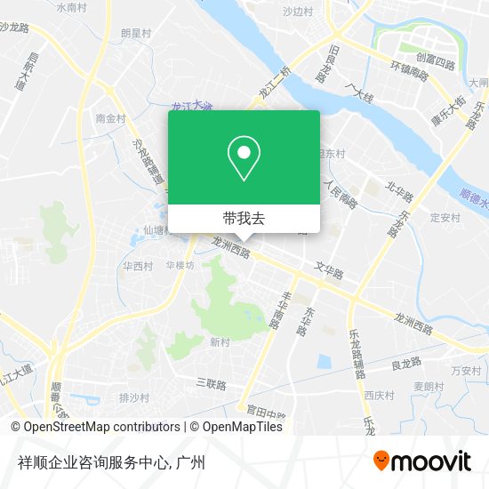 祥顺企业咨询服务中心地图