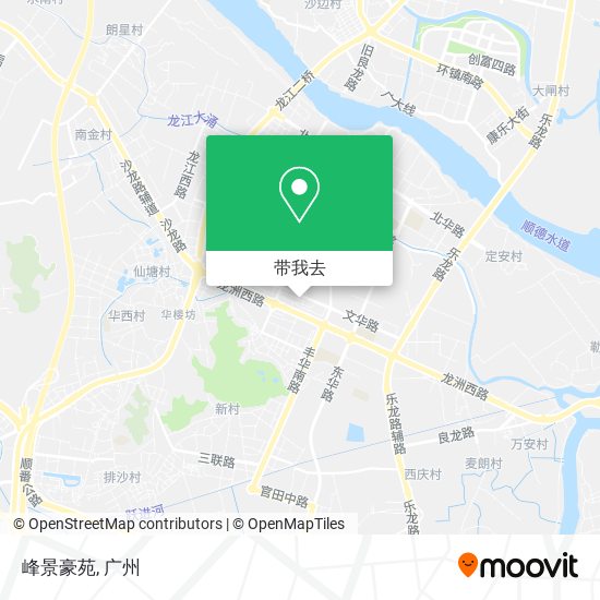 峰景豪苑地图