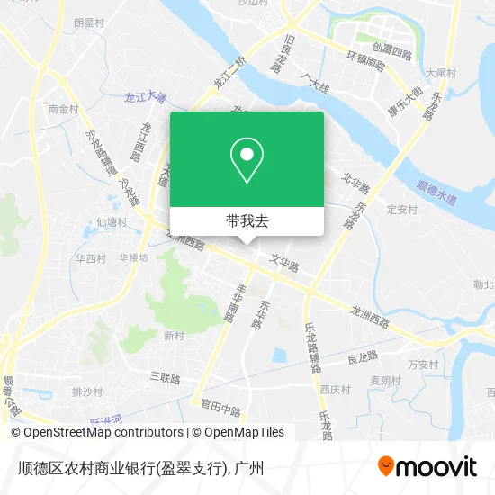 顺德区农村商业银行(盈翠支行)地图