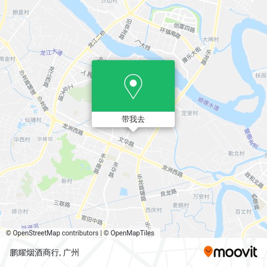 鹏耀烟酒商行地图