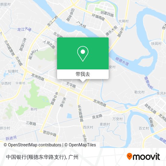 中国银行(顺德东华路支行)地图