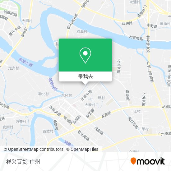 祥兴百货地图