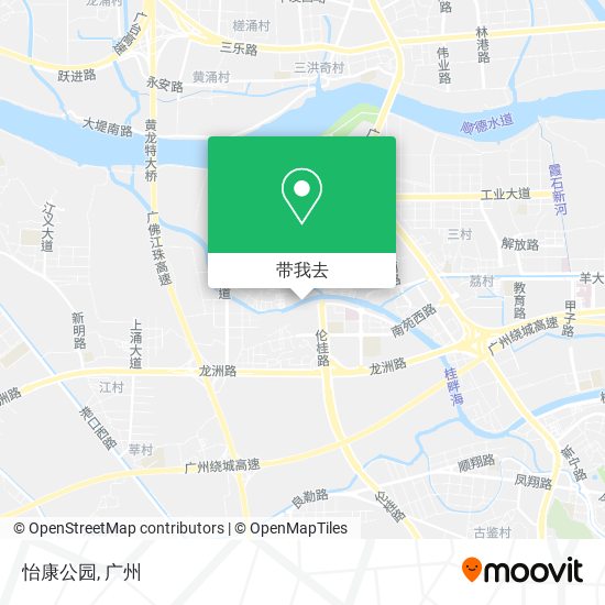 怡康公园地图