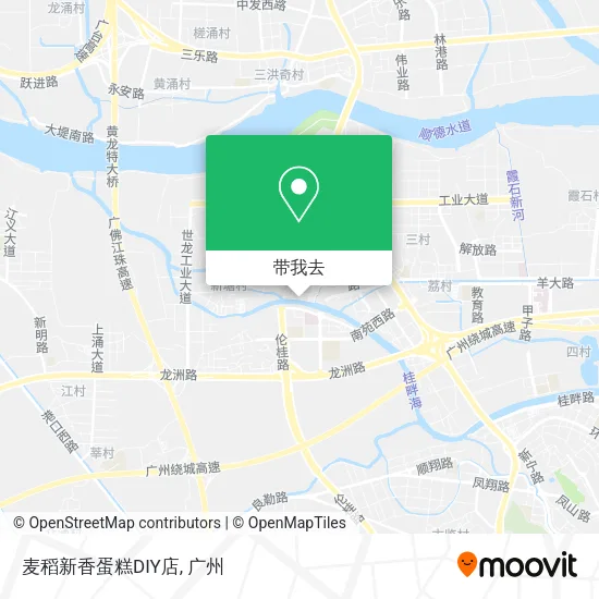麦稻新香蛋糕DIY店地图